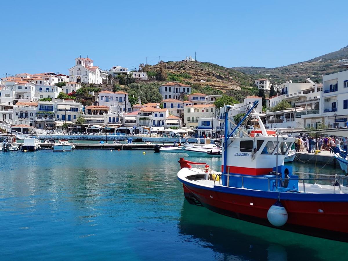 Villa Arni Andros - Βίλα Αρνη บาทซี ภายนอก รูปภาพ